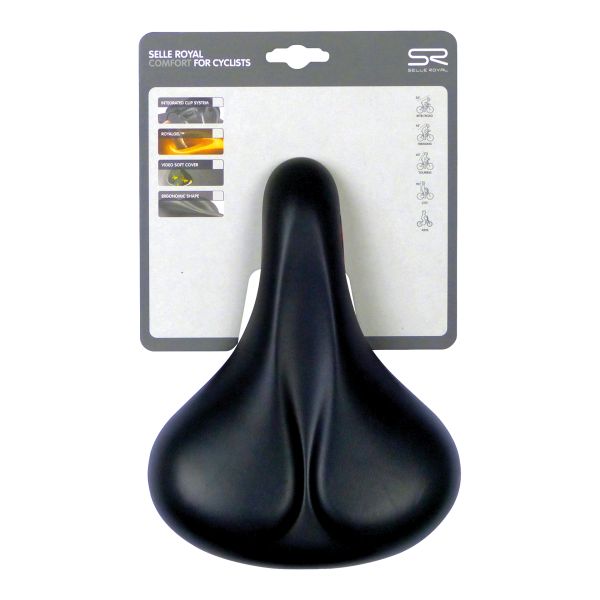 Selle Royal Selle Royal Heren fietszadel Freedom zwart 5036807