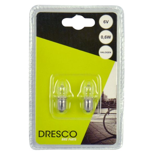 Dresco Dresco Halogeen Fietslampjes 6V 3W 5251303