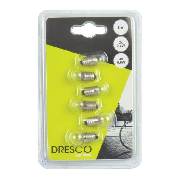 Dresco Dresco Fietslampjesset Voor & Achter 5251304