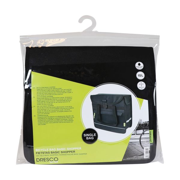 Dresco Dresco Enkele Fietstas Basic Shopper 15 Liter 5251703