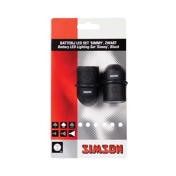 Simson Simson LED batterijverlichting set Simmy 5322024