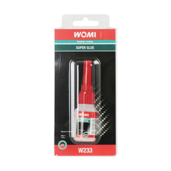 Womi Womi W233 Secondenlijm Transparant 20g  5570233