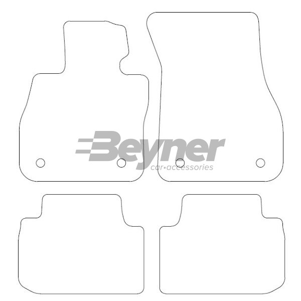Pasklare stoffen matten Beyner MSN-1360194