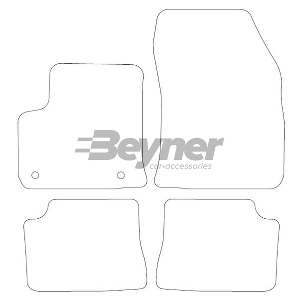Pasklare stoffen matten Beyner MSN-1360363