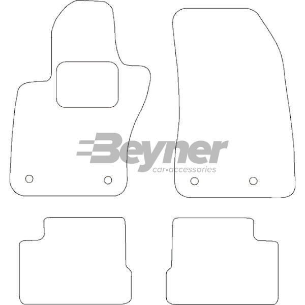 Pasklare stoffen matten Beyner MSN-1360719