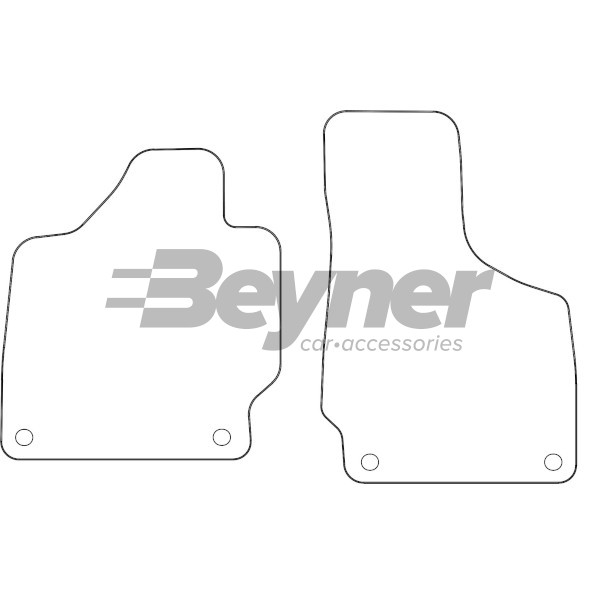 Pasklare stoffen matten Beyner MSN-1362141