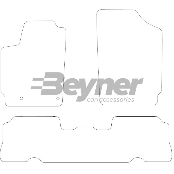 Pasklare stoffen matten Beyner MSN-1362423