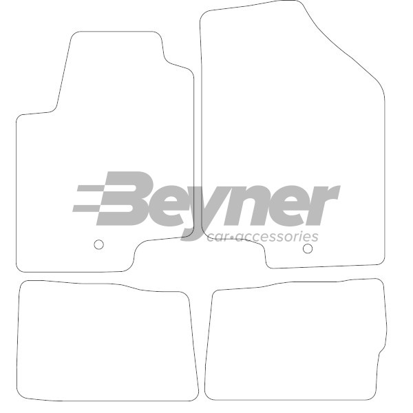 Pasklare stoffen matten Beyner MSN-1363685