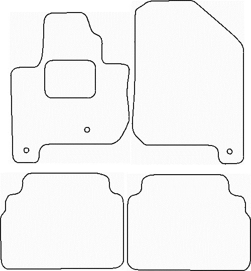 Pasklare stoffen matten Beyner MSN-1363686