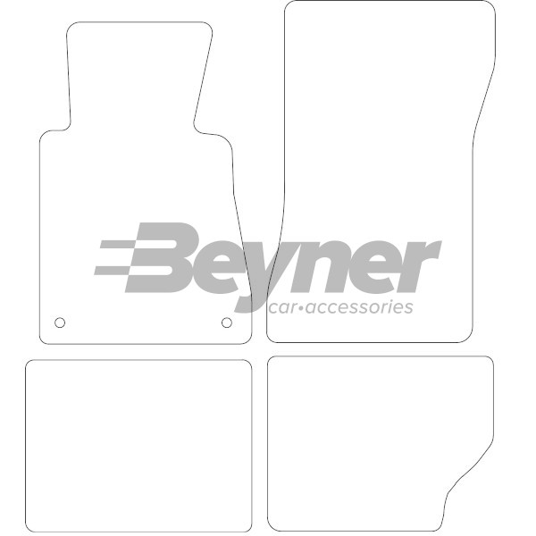 Pasklare stoffen matten Beyner MSN-1364115