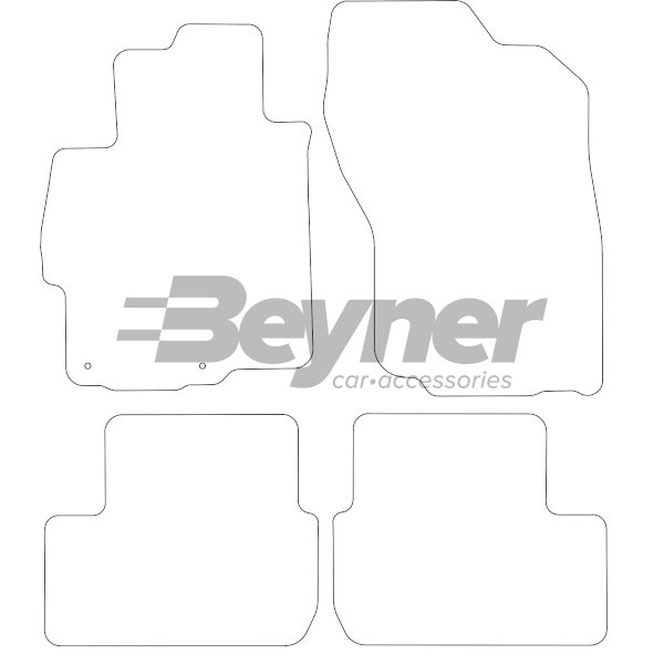 Pasklare stoffen matten Beyner MSN-1364341
