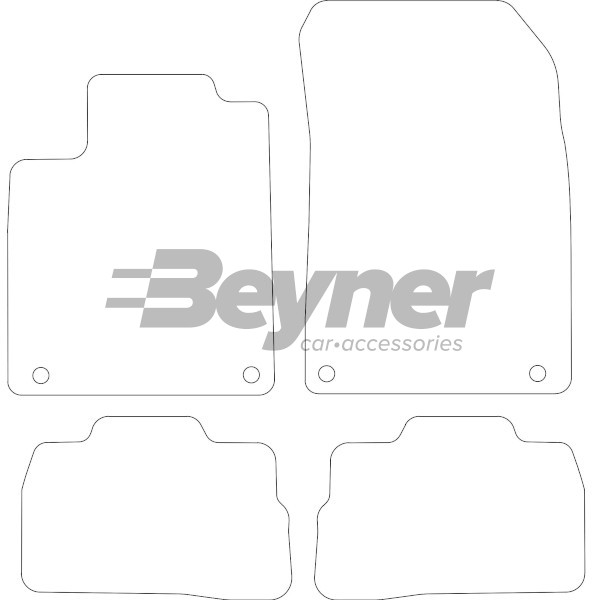 Pasklare stoffen matten Beyner MSN-1365823