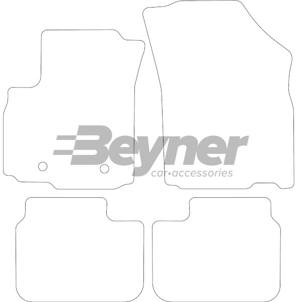 Pasklare stoffen matten Beyner MSN-1365834