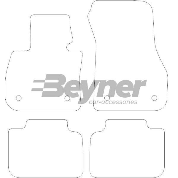 Pasklare stoffen matten Beyner MSN-1368037