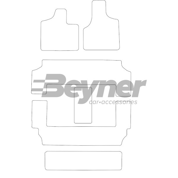 Pasklare stoffen matten Beyner MSN-1368213