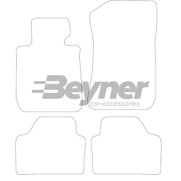 Pasklare stoffen matten Beyner MSV-1472279