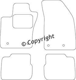 Pasklare stoffen matten Beyner MSV-1472927