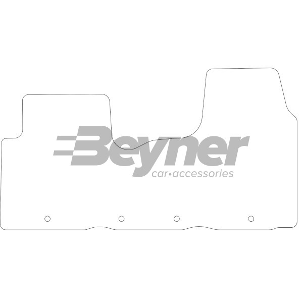 Pasklare stoffen matten Beyner MSV-1472949