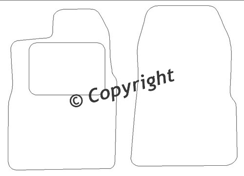 Pasklare stoffen matten Beyner MSV-1473154