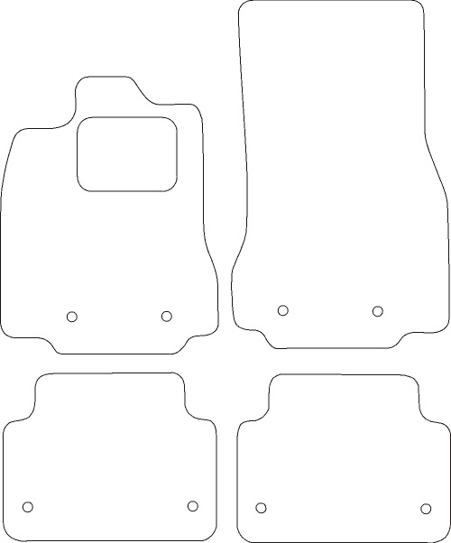 Pasklare stoffen matten Beyner MSV-1473533