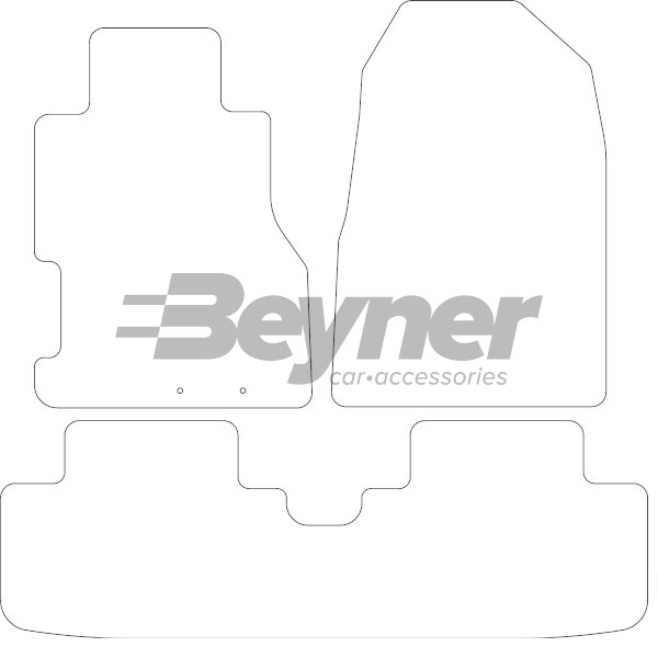 Pasklare stoffen matten Beyner MSV-1473554