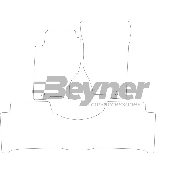 Pasklare stoffen matten Beyner MSV-1473738
