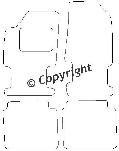Pasklare stoffen matten Beyner MSV-1473916