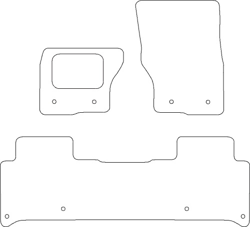 Pasklare stoffen matten Beyner MSV-1473969