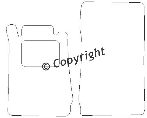 Pasklare stoffen matten Beyner MSV-1474239