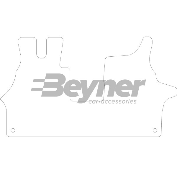 Pasklare stoffen matten Beyner MSV-1474252