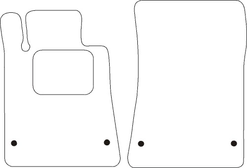 Pasklare stoffen matten Beyner MSV-1474289