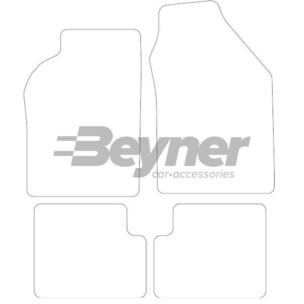 Pasklare stoffen matten Beyner MSV-1474678