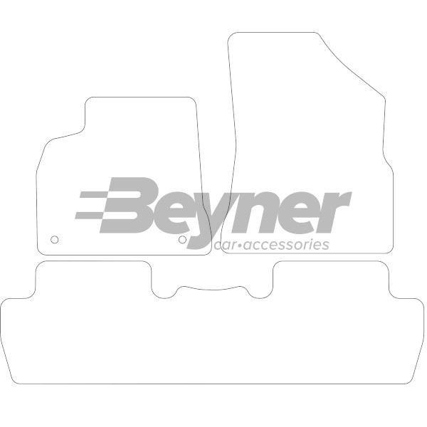 Pasklare stoffen matten Beyner MSV-1475014