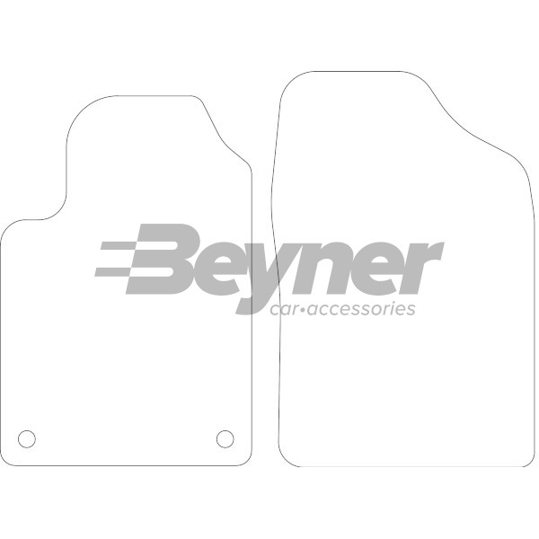 Pasklare stoffen matten Beyner MSV-1475030