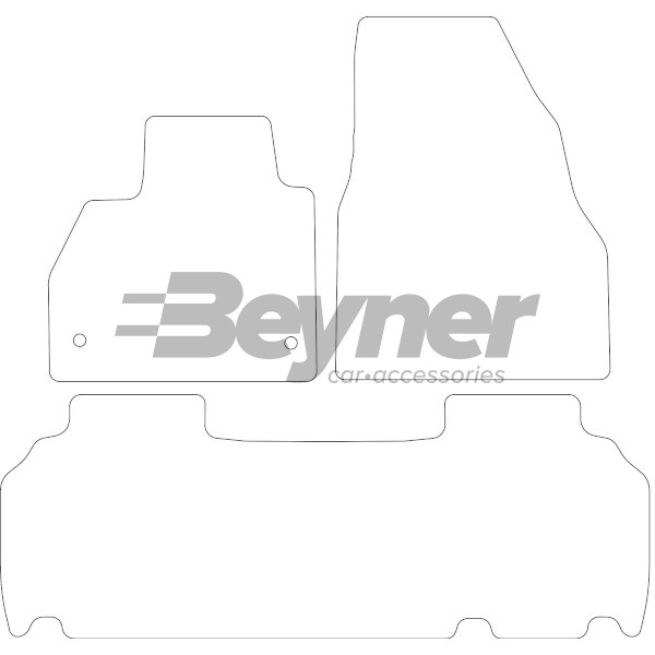 Pasklare stoffen matten Beyner MSV-1475232