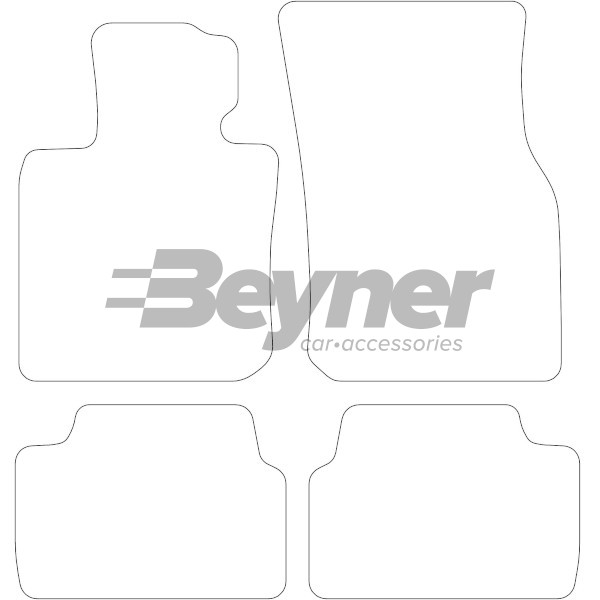 Pasklare stoffen matten Beyner MSV-1475391