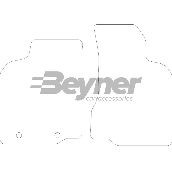 Pasklare stoffen matten Beyner MSV-1475576