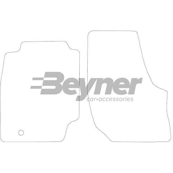 Pasklare stoffen matten Beyner MSV-1476022