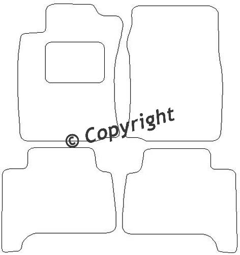 Pasklare stoffen matten Beyner MSV-1476025