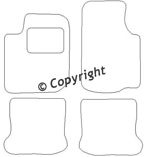 Pasklare stoffen matten Beyner MSV-1476255