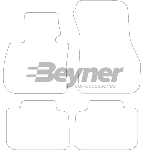 Pasklare stoffen matten Beyner MSV-1478148