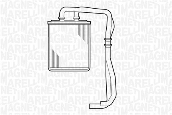 Magneti Marelli Kachelradiateur 350218309000