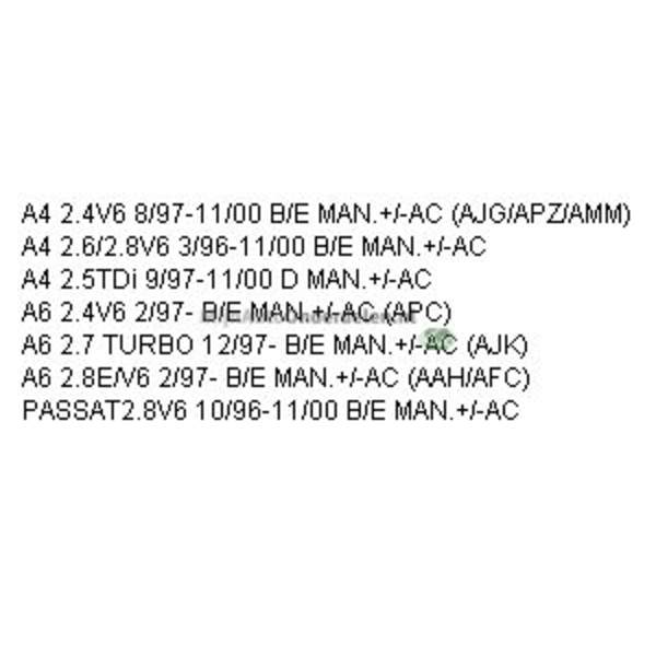 Bodermann RADIATEUR 2.4 V6/2.6/2.8 V6 & 2.5 TDi 0819001