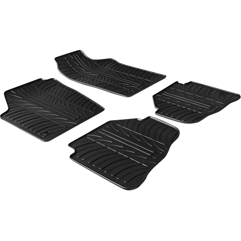 Mijnautoonderdelen Rubber Mat VW Fox 05- (T 4-delig) GL 0060