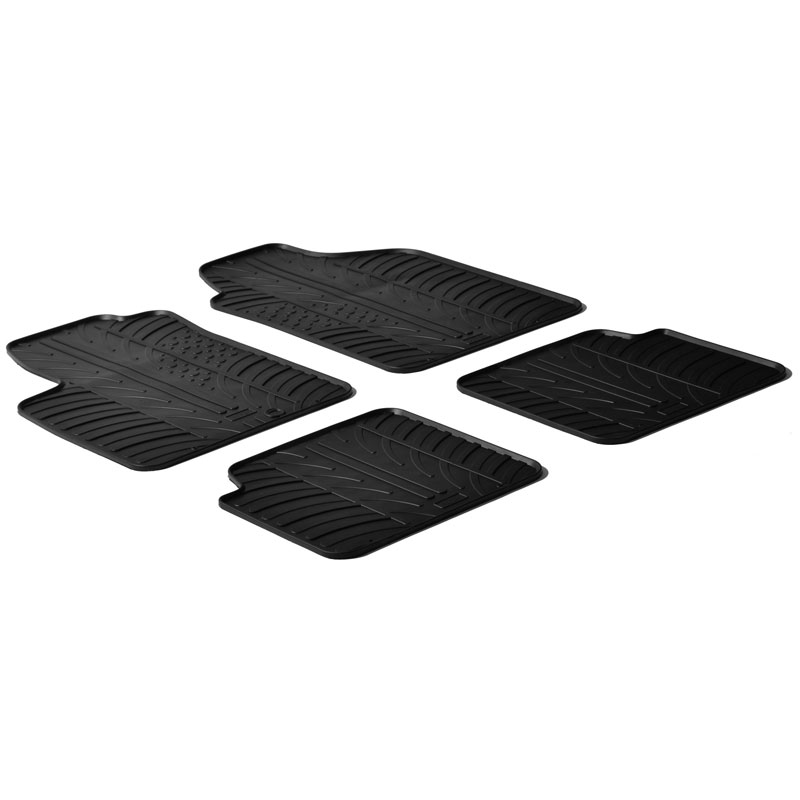 Mijnautoonderdelen Rubber Mat FI 500 07- (T 4-delig) GL 0133