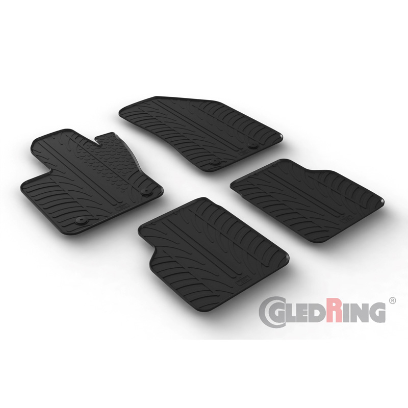 Pasklare rubber matten Gledring GL 0751