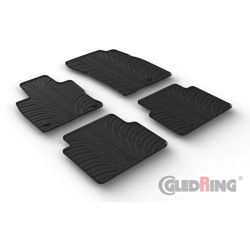 Mijnautoonderdelen Rubber Trunk Mat VW Golf V/VI 3/5dr GL 0765