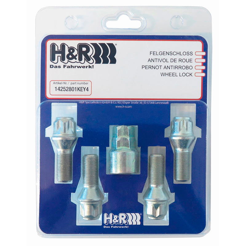 H&R Slotbouten HR 12252601KEY4