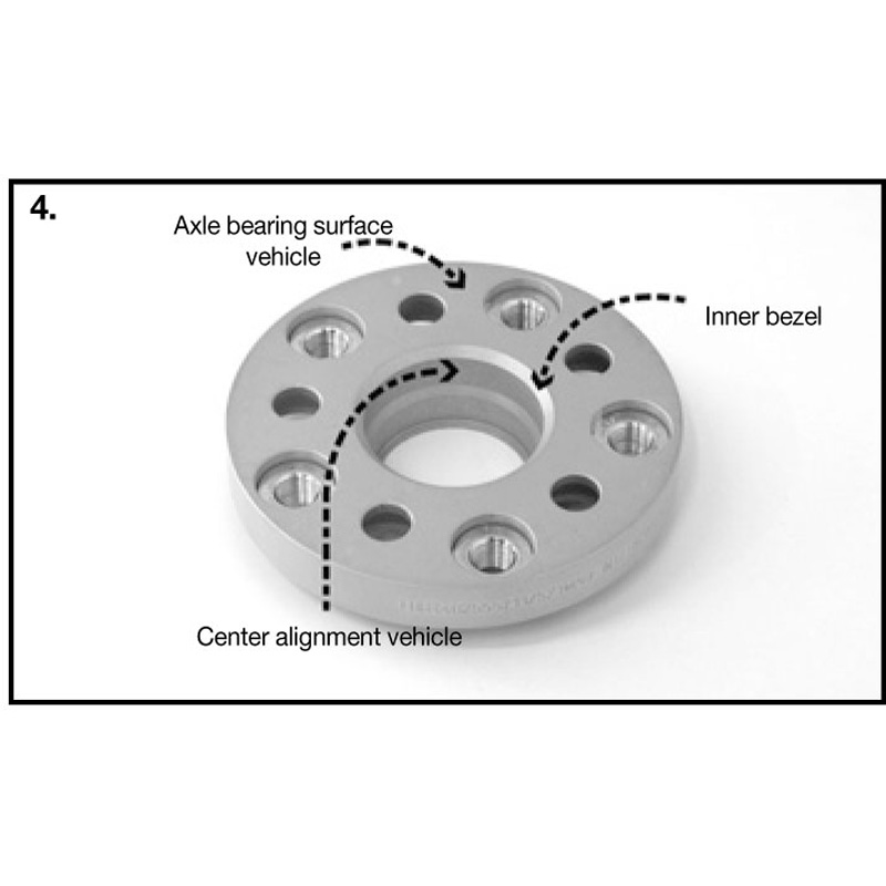 H&R Steekadapters HS 4455665571