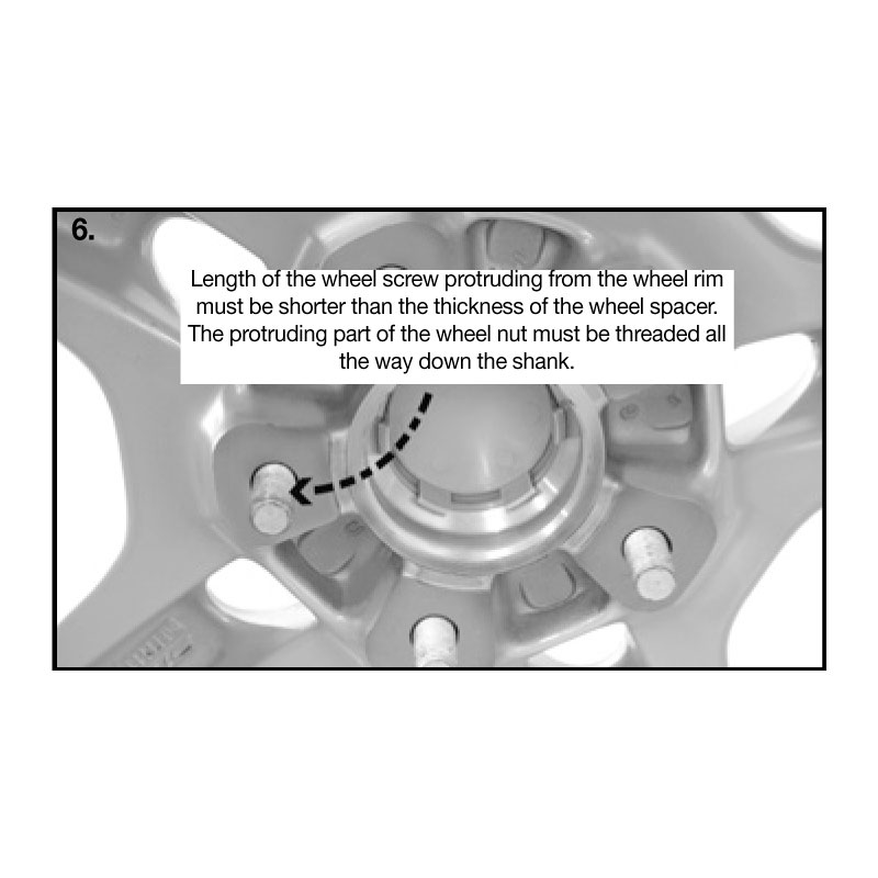 H&R Steekadapters HS 5019580